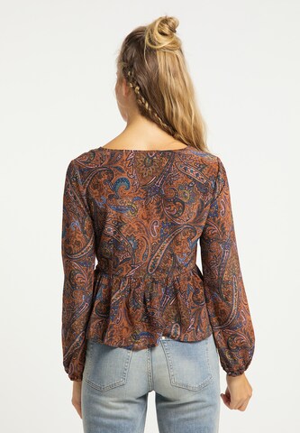 usha FESTIVAL Blouse in Bruin