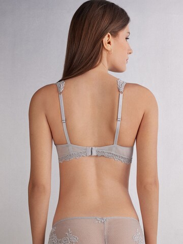 INTIMISSIMI Balconette BH 'Pretty Flowers' in Grau