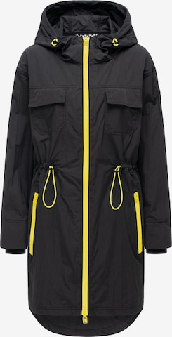 Parka di mezza stagione 'Trüffelbonbon 16' di MARIKOO in nero: frontale