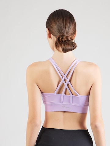 Hey Honey Zvonový Sportovní top – fialová