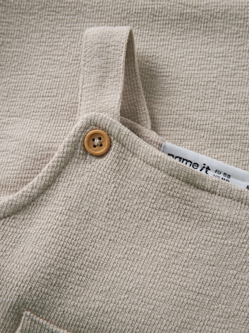 NAME IT Tapered Kezeslábasok - bézs
