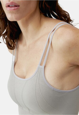 Born Living Yoga Bustier Top 'Blume' in Beige
