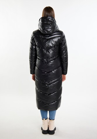 MYMO Χειμερινό παλτό 'Biany' σε μαύρο