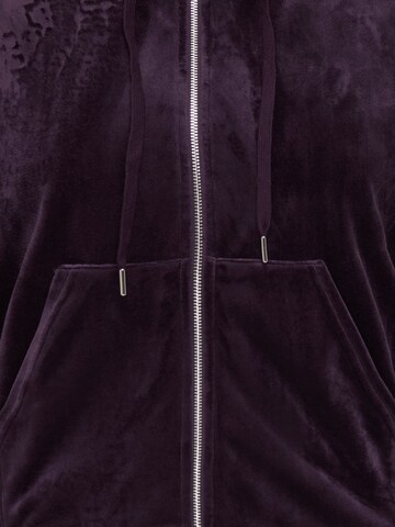 ONLY Carmakoma - Sudadera con cremallera 'REBEL' en rosa