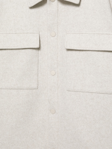 Pull&Bear Välikausitakki värissä valkoinen