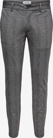 Only & Sons Slimfit Hose 'Mark' in Grau: predná strana