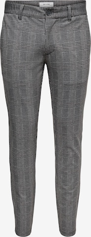 Only & Sons Slimfit Hose 'Mark' in Grau: predná strana