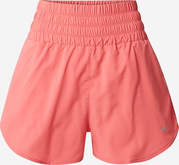 NIKE Sportshorts 'ONE' in Orange: predná strana