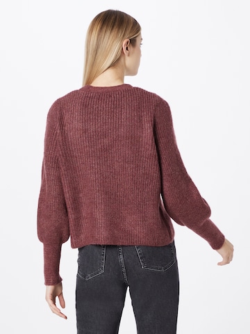 ONLY Knit Cardigan 'Clare' in Brown