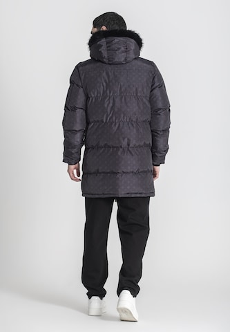 Gianni Kavanagh Winterjas in Zwart