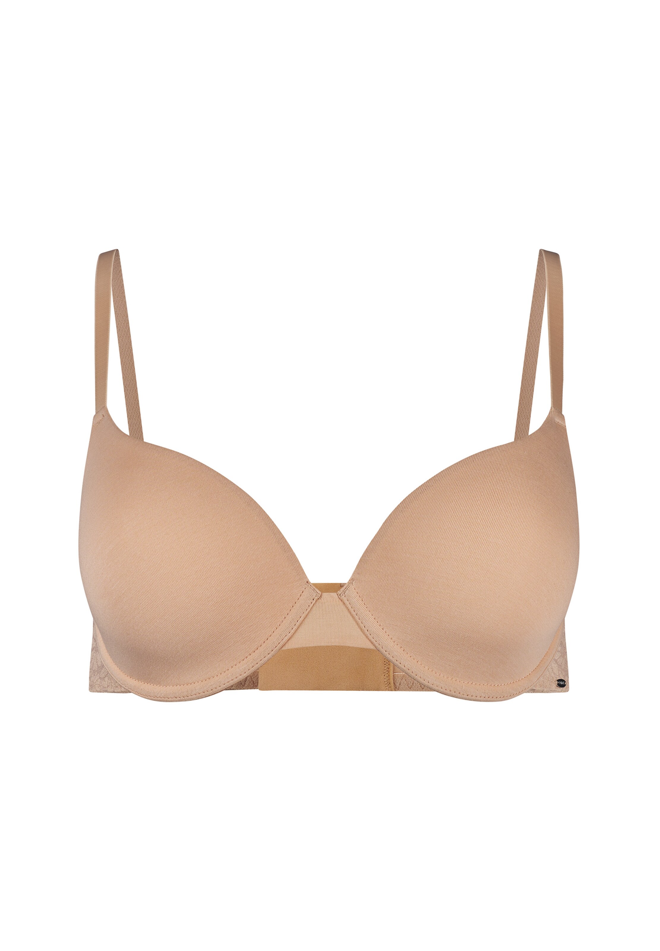 Skiny T-shirt Bra in Beige: front