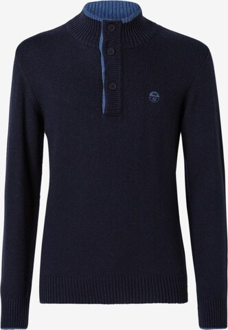 Pull-over North Sails en bleu : devant