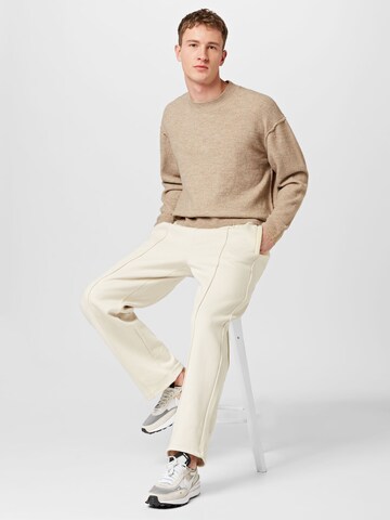 WEEKDAY Loose fit Pants in Beige