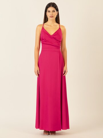 APART Evening Dress in Pink: front