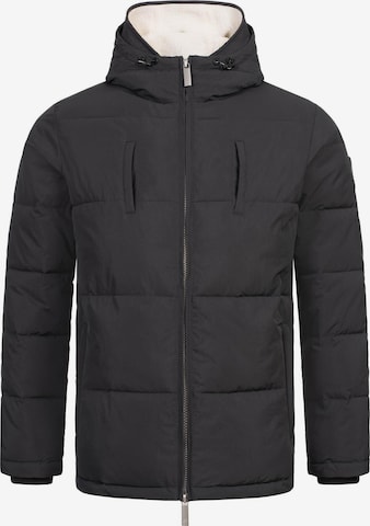 Alessandro Salvarini Winterjas 'AS457' in Zwart: voorkant