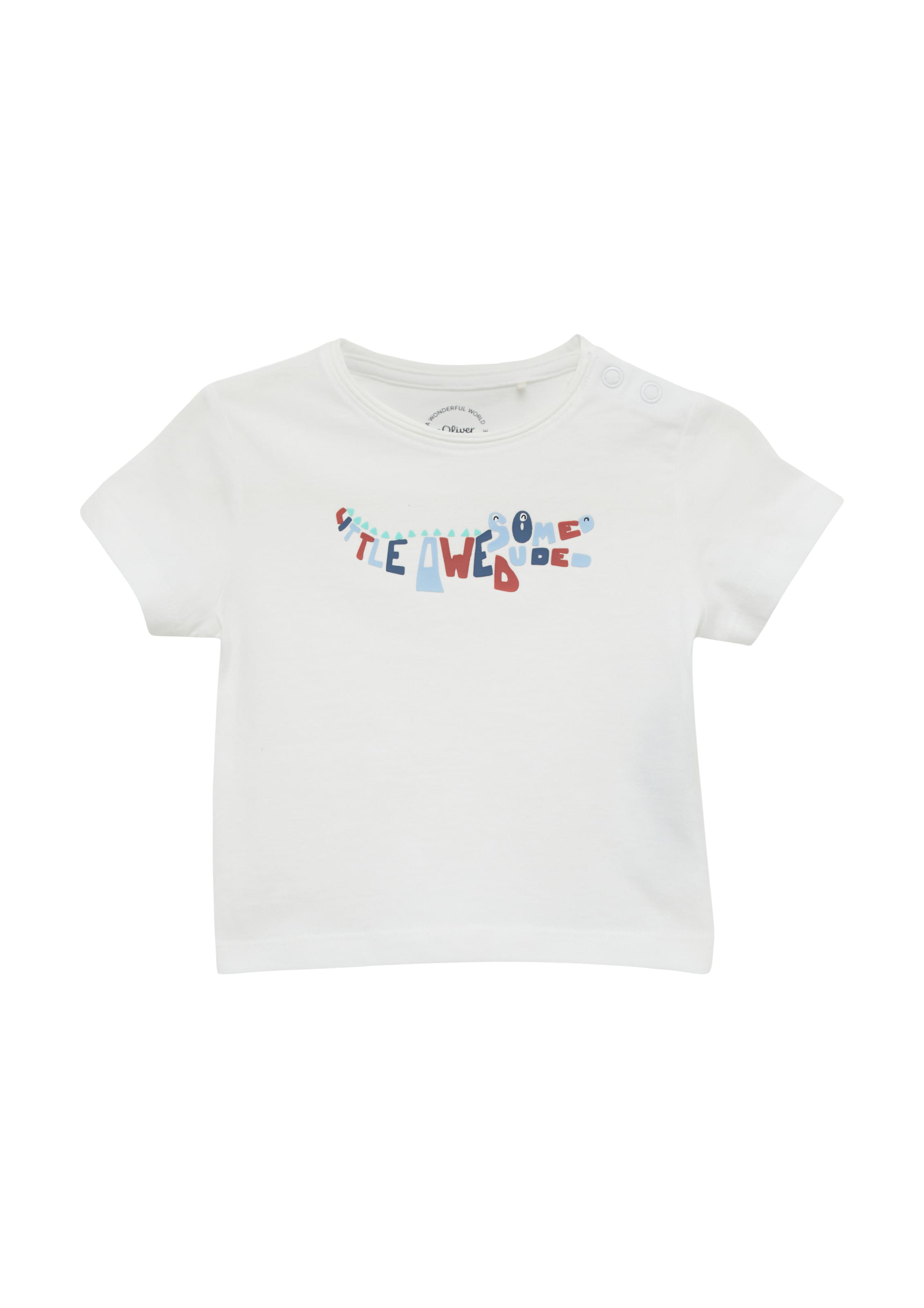 s.Oliver Shirt in Wit: voorkant