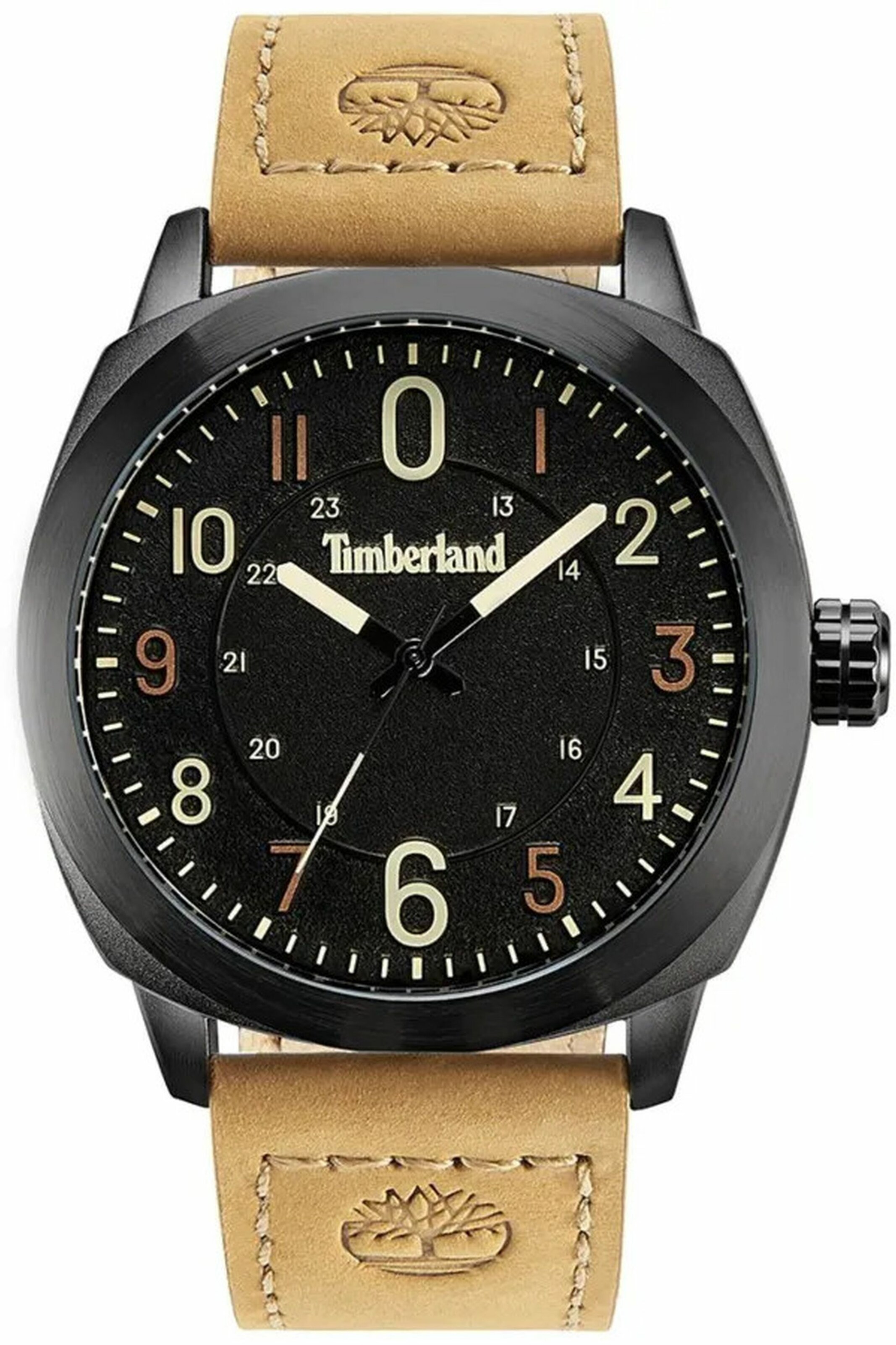 TIMBERLAND Analoog horloge in Zwart: voorkant