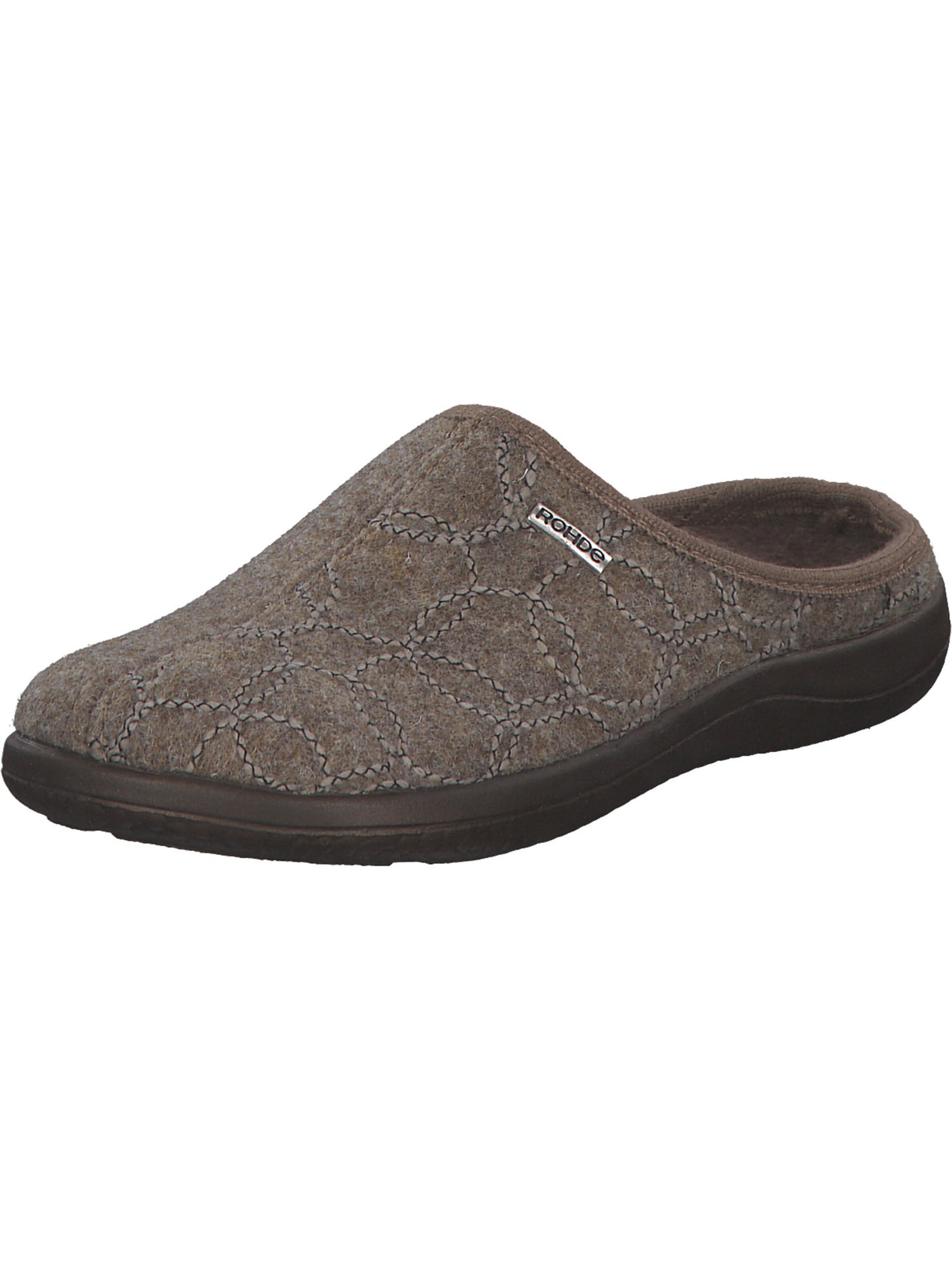 ROHDE Huisschoenen in Beige: voorkant