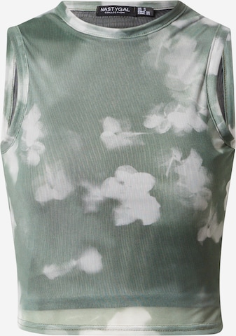 Nasty Gal Top in Groen: voorkant