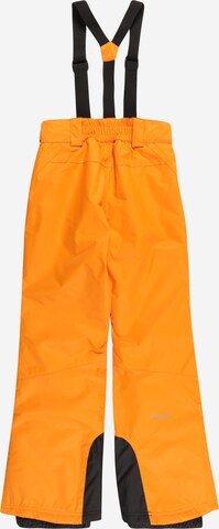 ICEPEAK Regular Workout Pants 'LENZEN' in Orange