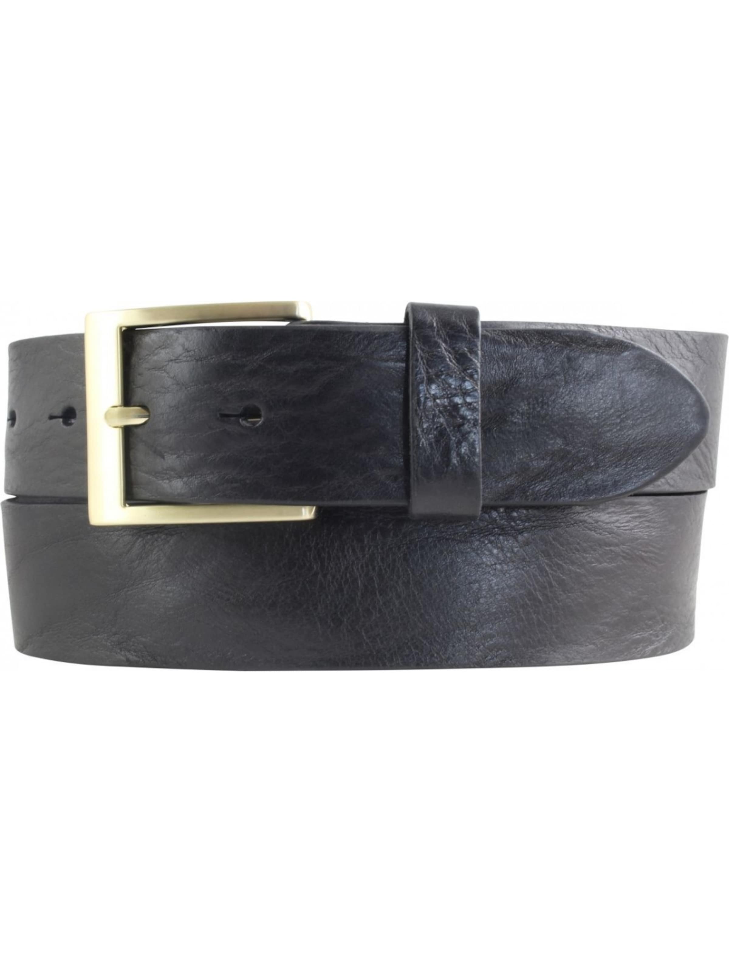 BELTINGER Gürtel 'Napoli'‌‌‌‌‌ in Schwarz: Vorderseite