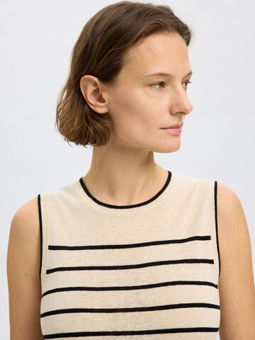 SELECTED FEMME Gebreide jurk in Wit