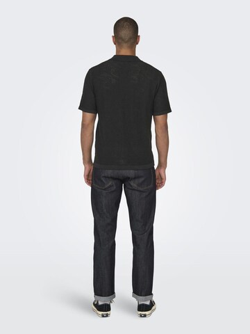 Only & Sons Shirt in Black