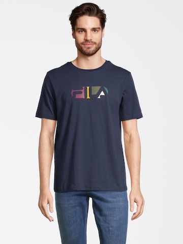 FILA Shirt 'BERLING' in Blauw: voorkant