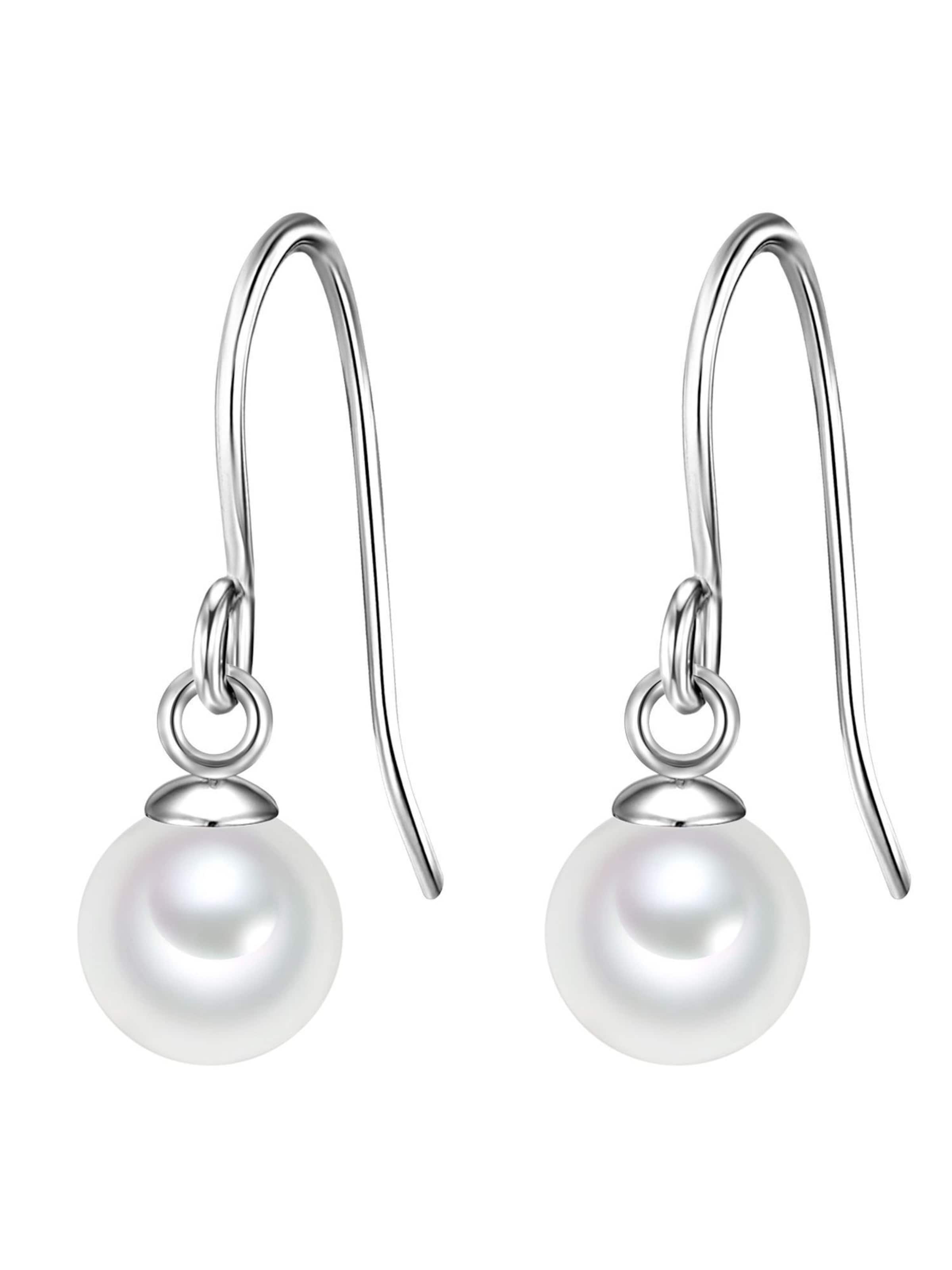 Boucles d'oreilles Glanzstücke München en argent : devant