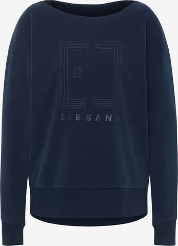 Elbsand Sweatshirt 'Felis' in Blauw: voorkant