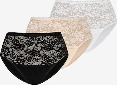 TEYLI Culotte 'Violetta' en beige / noir / blanc, Vue avec produit