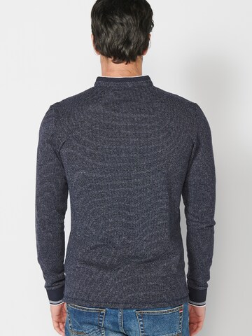 Pull-over KOROSHI en bleu