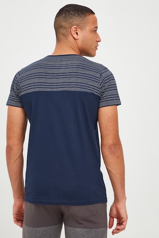 INDICODE JEANS T-Shirt 'Rosto' in Blau