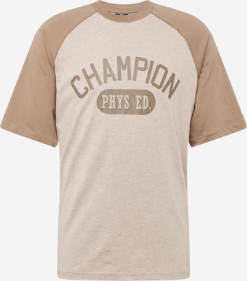 Champion Authentic Athletic Apparel Μπλουζάκι 'Legacy' σε μπεζ: μπροστά