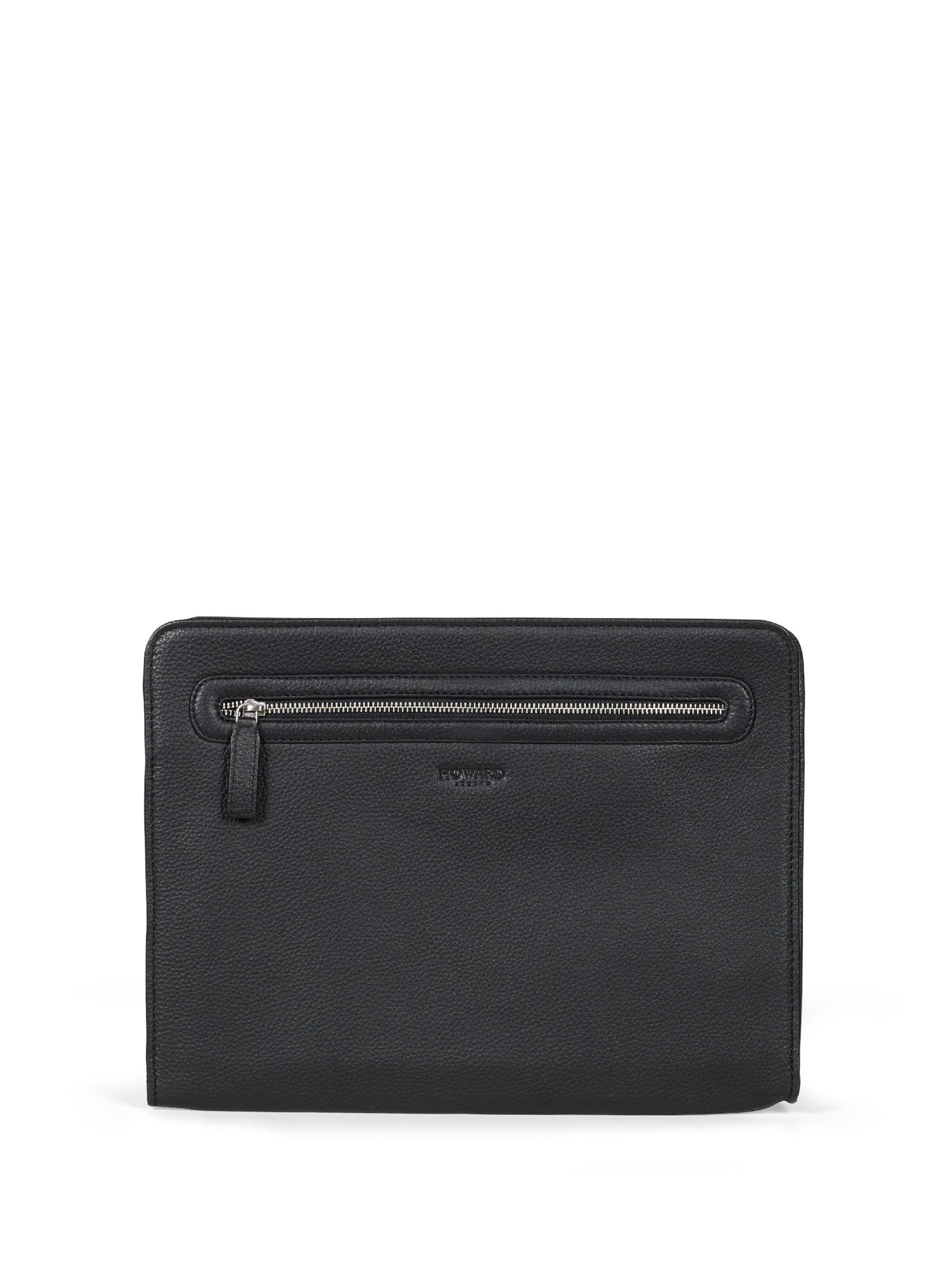 Sac d’ordinateur portable Howard London en noir : devant