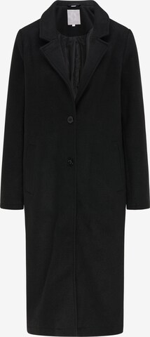 RISA Between-Seasons Coat in Black: front