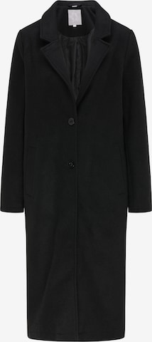 RISA Between-Seasons Coat in Black: front