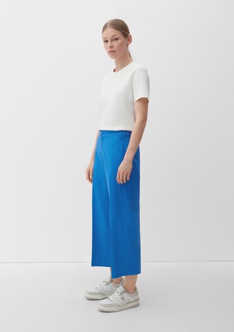 Wide leg Pantaloni di s.Oliver in blu