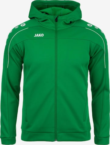 Veste de survêtement JAKO en vert : devant