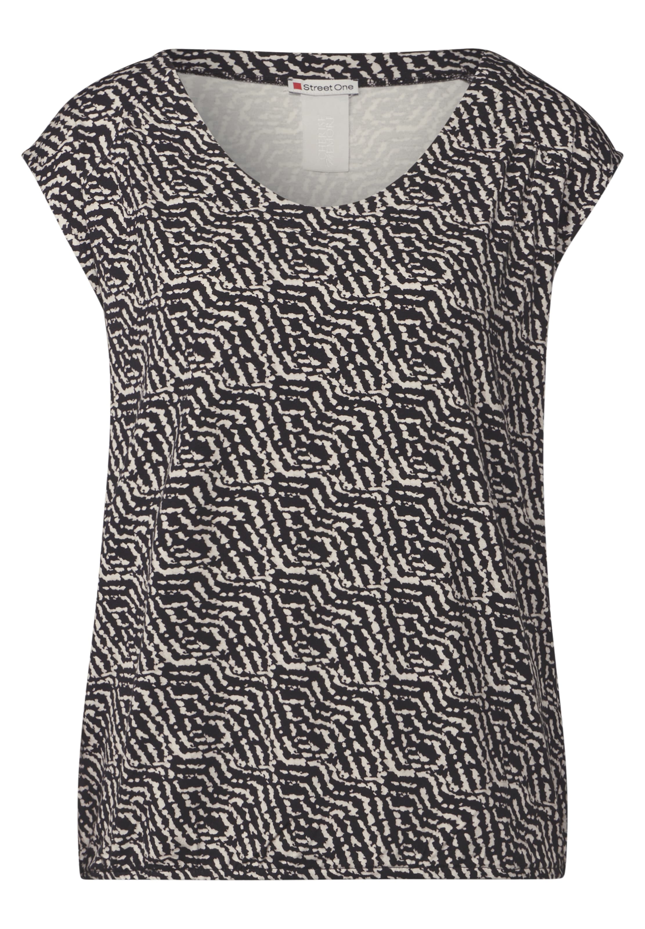 STREET ONE Shirt in Black: front