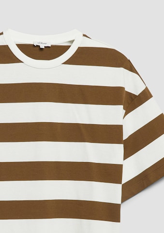 s.Oliver Shirt in Bruin