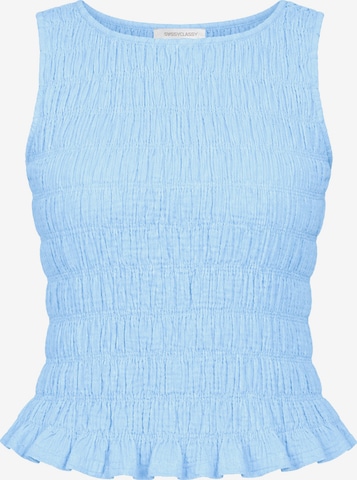 SASSYCLASSY Top in Blau: Vorderseite