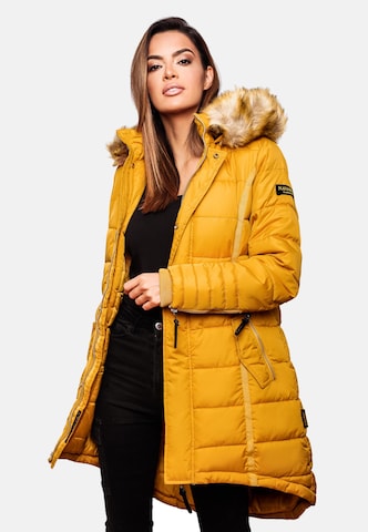 Manteau d’hiver 'Papaya' NAVAHOO en jaune