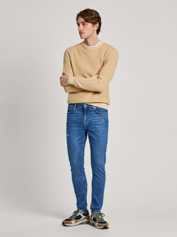Skinny Jeans 'Finsbury' di Pepe Jeans in blu