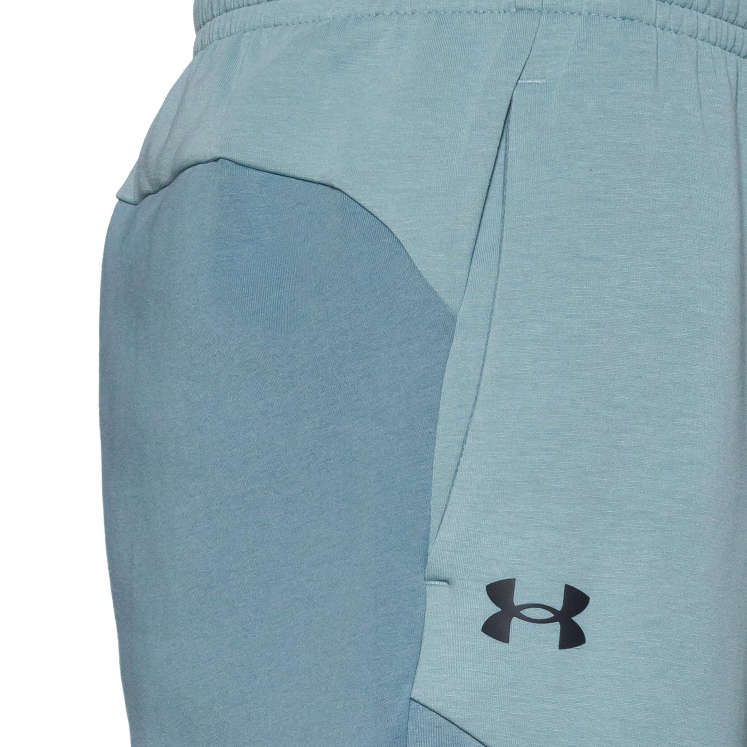 UNDER ARMOUR Tapered Workout Pants 'Unstoppable' in Blue