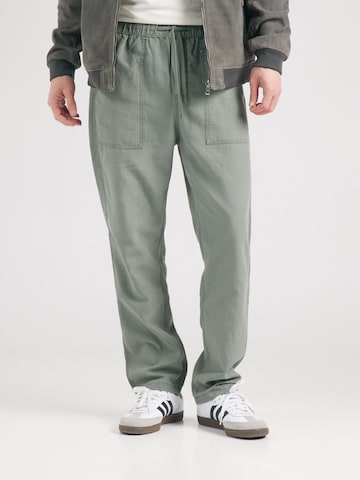 Lee Loosefit Nadrág 'UTILITY DRAWSTRING PANT' - zöld: elől