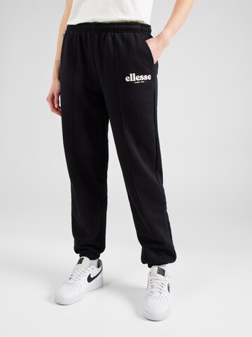 ELLESSE Ozke Hlače 'Arabica' | črna barva: sprednja stran