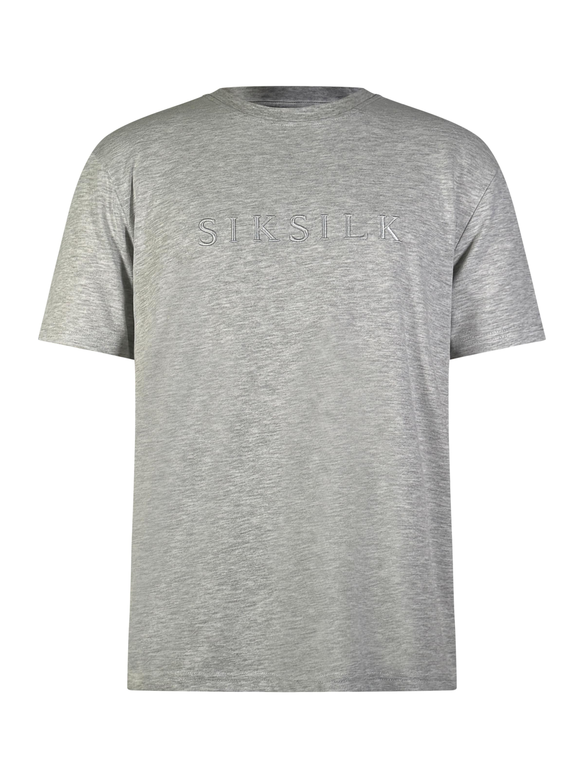 SikSilk Shirt in Grey: front