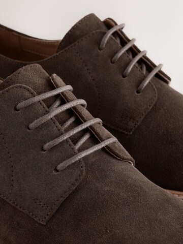 Next Šnurovacie topánky - Hnedá