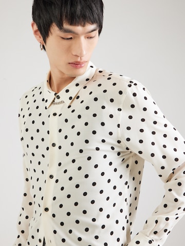 The Kooples Regular fit Button Up Shirt in White